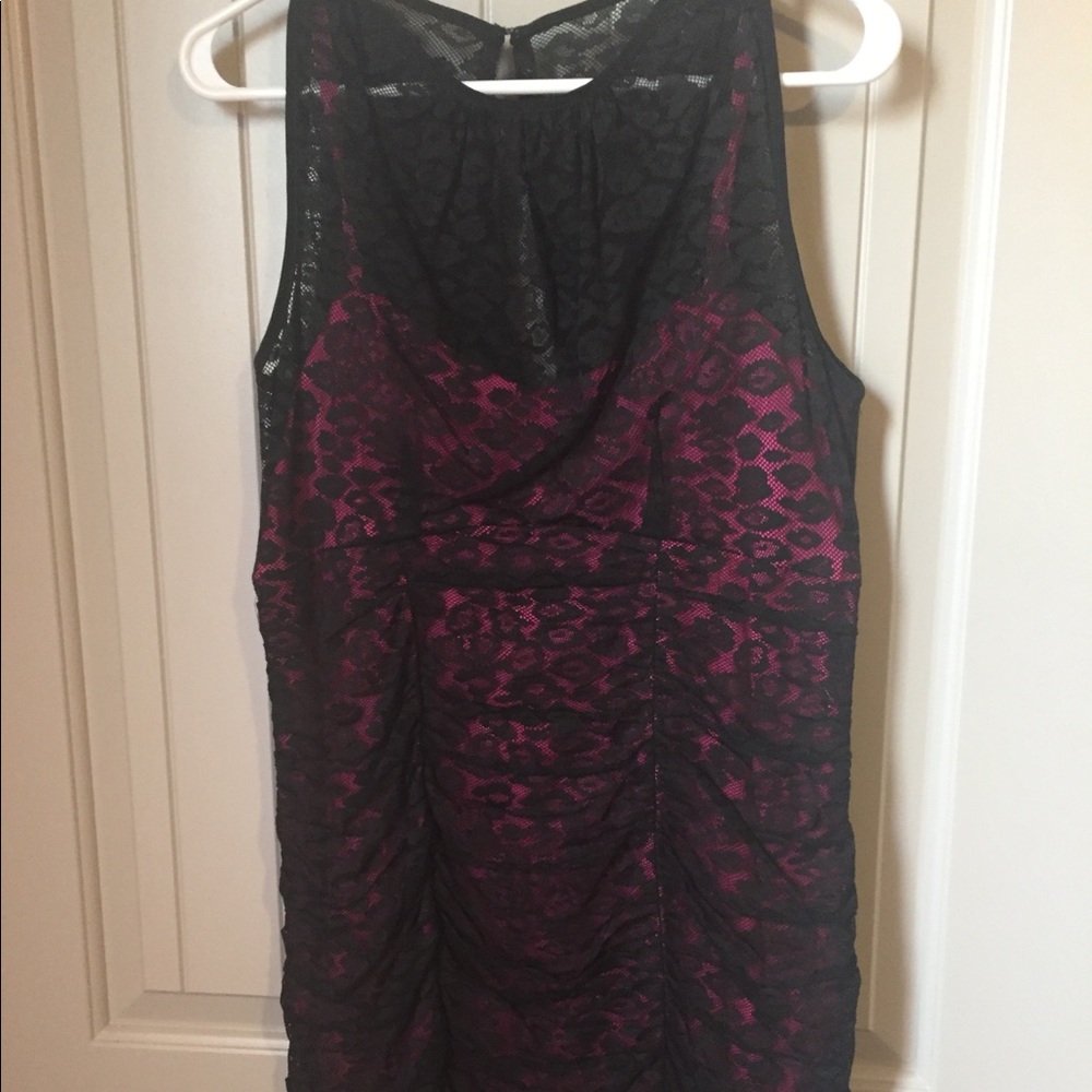 Nanette Lepore Black Lace Dress